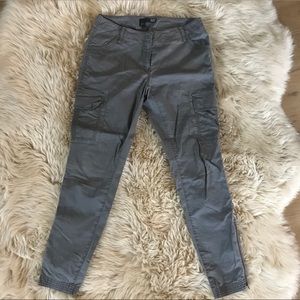 Eileen Fisher grey cargo pants